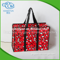 High Quality Cheap Custom PP pp check bag/ polyester foldable shopping bag